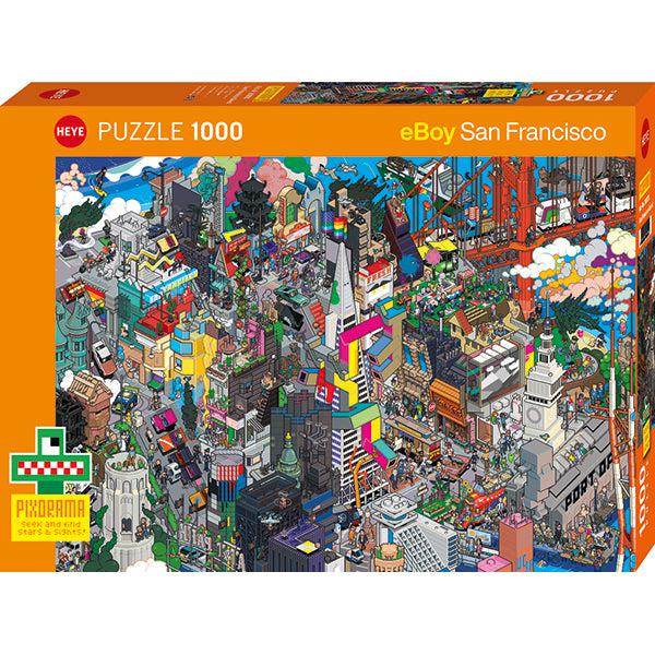San Francisco Quest Pixorama 1000 Piece Jigsaw Puzzle Heye (ONLINE ORDER ONLY)