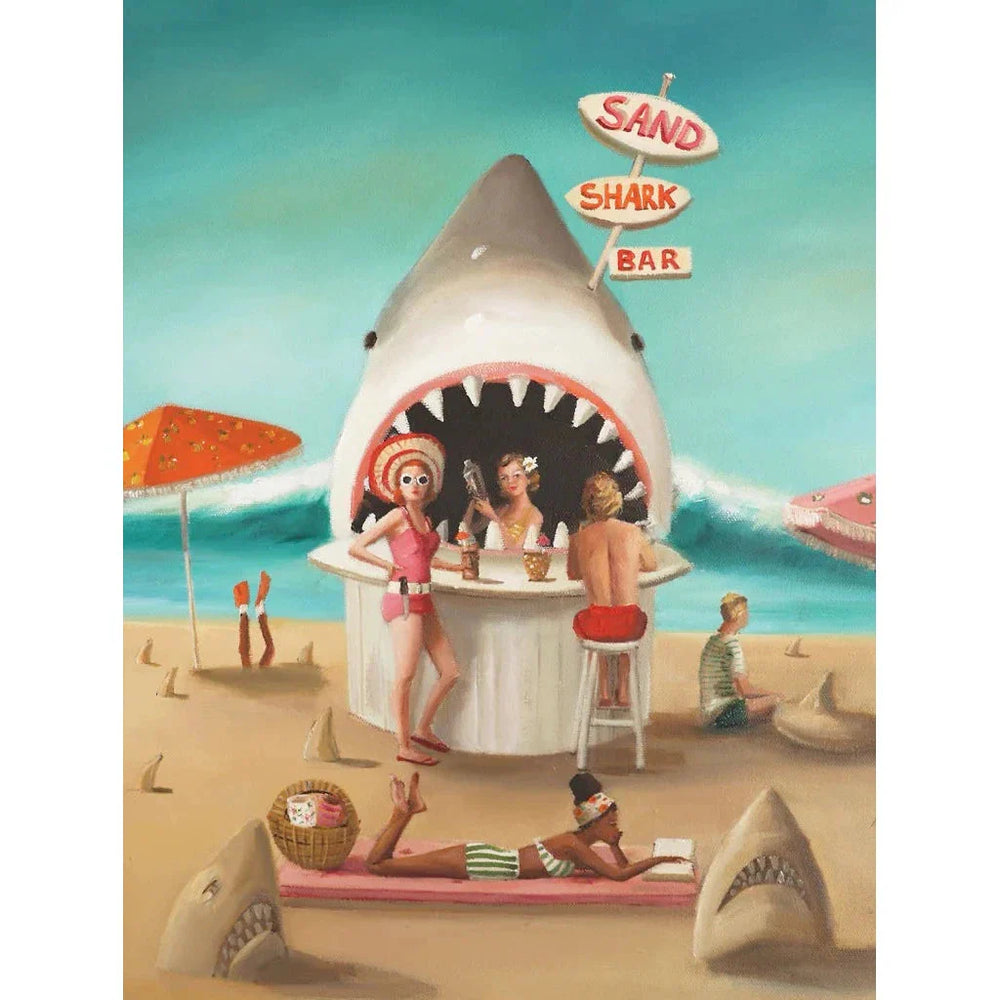 Sand Shark Bar 500 Piece Jigsaw Puzzle NYPC (ONLINE ORDER ONLY)
