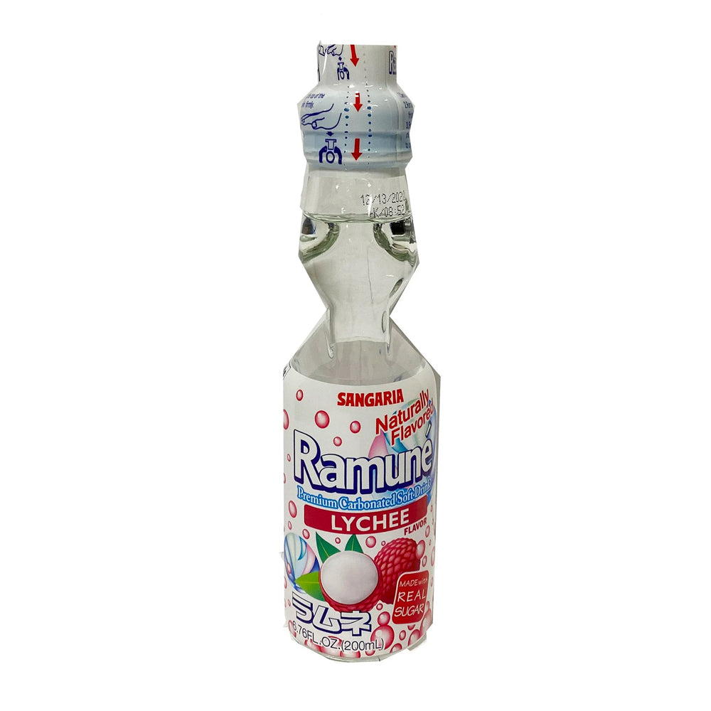 Sangaria Ramune Lychee (200ml) (ONLINE ORDER ONLY)