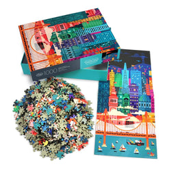 Sans Francisco 1000 Piece Jigsaw Puzzle Fred (ONLINE ORDER ONLY)