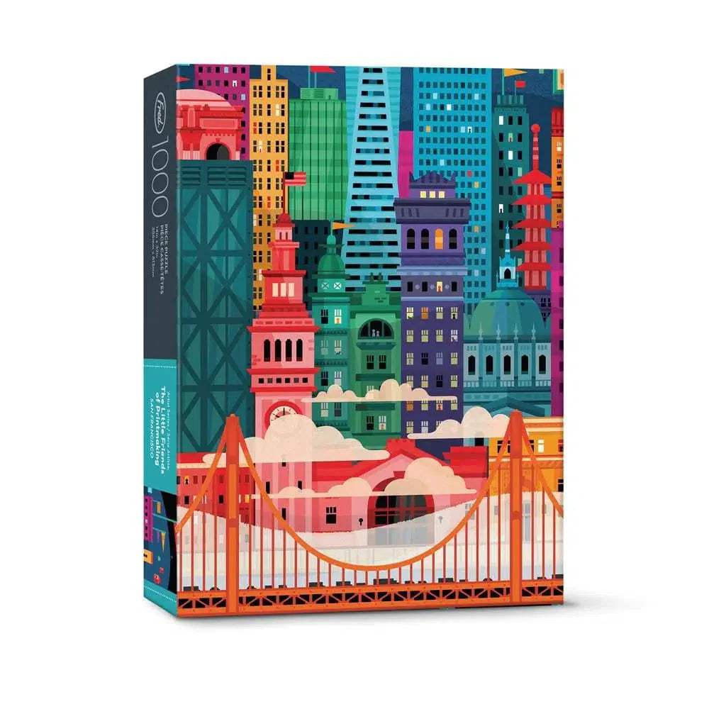 Sans Francisco 1000 Piece Jigsaw Puzzle Fred (ONLINE ORDER ONLY)