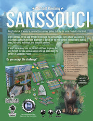Sanssouci Board Game by Michael Keisling 2-4 Players (ONLINE ORDER ONLY)
