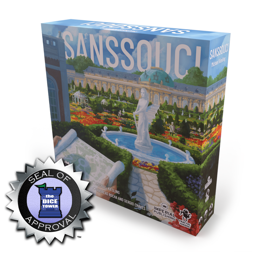 Sanssouci Board Game by Michael Keisling 2-4 Players (ONLINE ORDER ONLY)