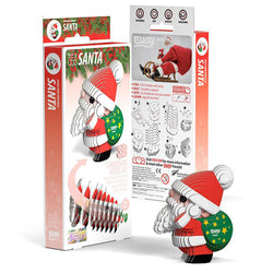 Santa 3D Cardboard Model Kit Eugy (ONLINE ORDER ONLY)