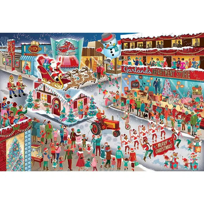 Santa's Parade 2000 Piece Jigsaw Puzzle Cobble Hill (ONLINE ORDER ONLY)