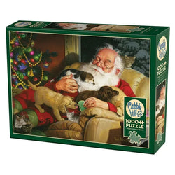 Santa's Quiet Time 1000 Piece Jigsaw Puzzle Cobble Hill (ONLINE ORDER ONLY)