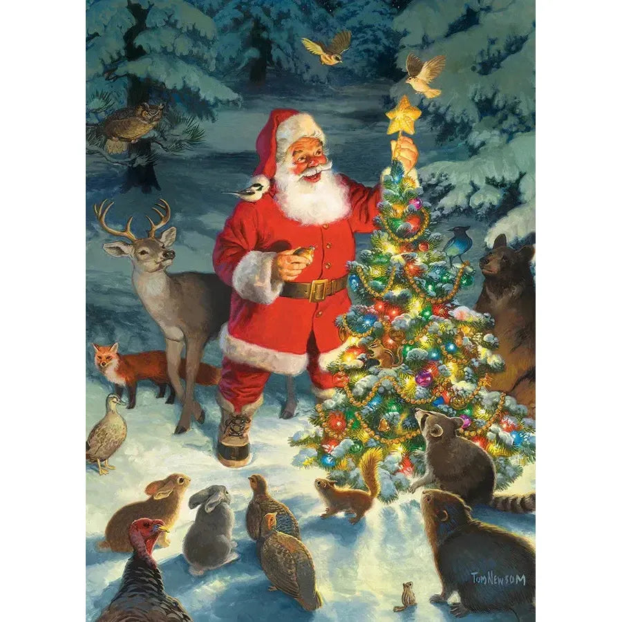 Santa's Tree 1000 Piece Jigsaw Puzzle Cobble Hill (ONLINE ORDER ONLY)