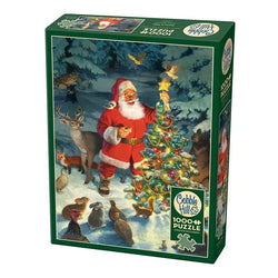 Santa's Tree 1000 Piece Jigsaw Puzzle Cobble Hill (ONLINE ORDER ONLY)