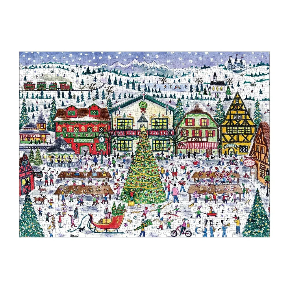 Santa's Village 1000 Piece Jigsaw Puzzle Galison (ONLINE ORDER ONLY)