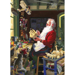 Santa's Workbench 500 Piece Jigsaw Puzzle Cobble Hill (ONLINE ORDER ONLY)