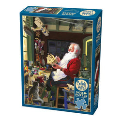 Santa's Workbench 500 Piece Jigsaw Puzzle Cobble Hill (ONLINE ORDER ONLY)