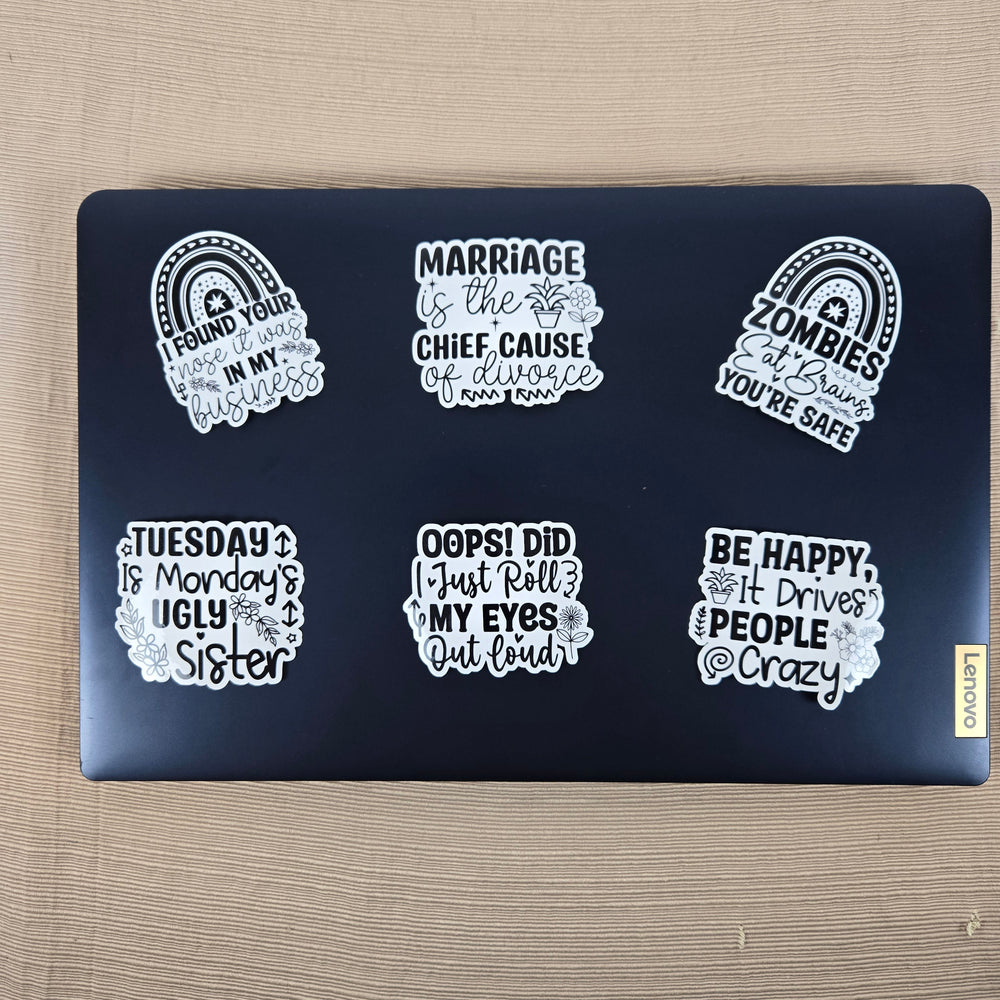 Funny Sarcastic Series 1 Stickers (ONLINE ORDER ONLY)