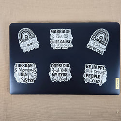 Funny Sarcastic Series 1 Stickers (ONLINE ORDER ONLY)