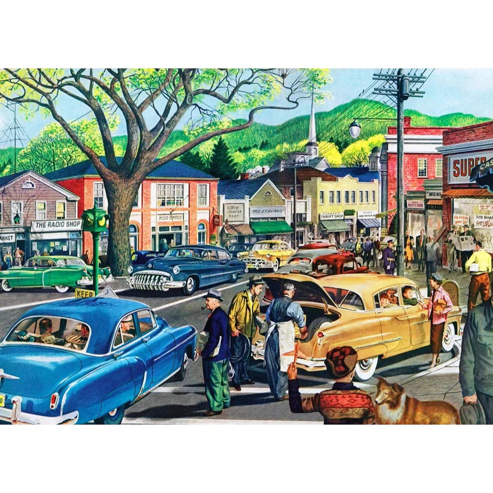 Saturday Afternoon 1000 Piece Jigsaw Puzzle NYPC (ONLINE ORDER ONLY)