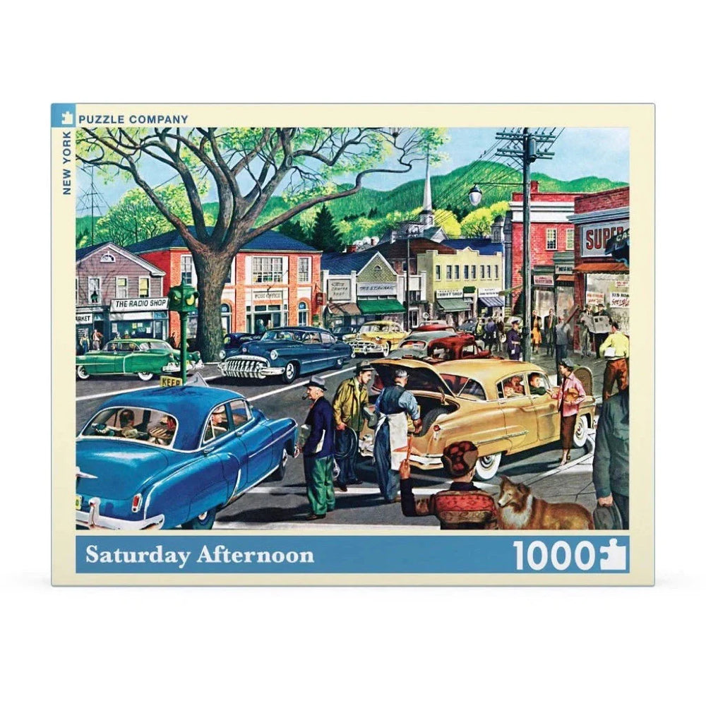 Saturday Afternoon 1000 Piece Jigsaw Puzzle NYPC (ONLINE ORDER ONLY)