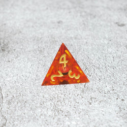 Sauron's Eye |  7 Piece Moving Eye DnD Dice Set | Acrylic RPG Gaming Dice (ONLINE ORDER ONLY)