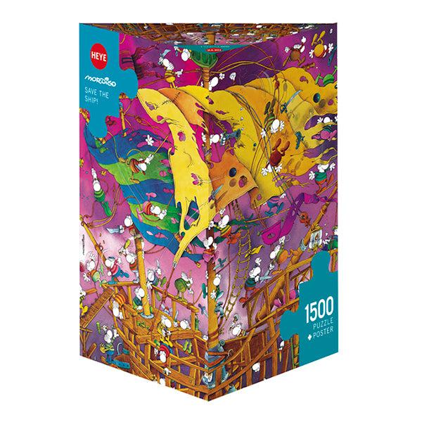 Save the Ship! 1500 Piece Jigsaw Puzzle Heye (ONLINE ORDER ONLY)