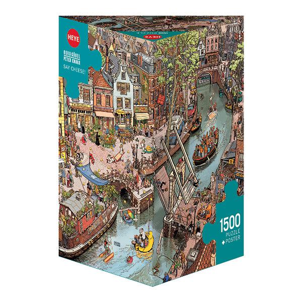 Say Cheese! 1500 Piece Jigsaw Puzzle Heye (ONLINE ORDER ONLY)