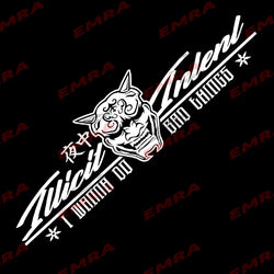 Illicit Intent I Wanna Do Bad Things Car Sticker Windshield Banner Night Run JDM Sport Competition Style Waterproof Vinyl Decals (ONLINE ORDER ONLY)
