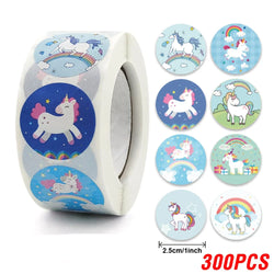 100-500PCS Children's Cartoon Stickers Little Dinosaur Pattern Kids Stationery Supplies School Teacher Supplies Reward Stickers (Online Order Only)