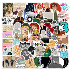 Aesthetic Folk Music Taylor Sticker Packs (ONLINE ORDER ONLY)
