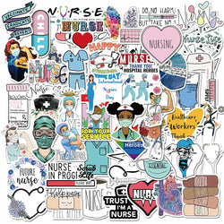 10/50/100Pcs/set Doctor Nurse TV Show Scrapbooking Stickers Decal for For Guitar Laptop Luggage Car Fridge Graffiti Sticker (ONLINE ORDER ONLY)