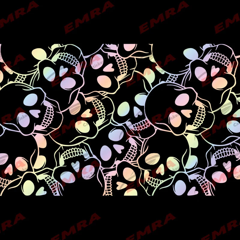 Fear Skull Quarter Window Car Sticker Suitable for Most Vehicles Decoration Die Cutting Accessories Waterproof Vinyl Decals (ONLINE ORDER ONLY)