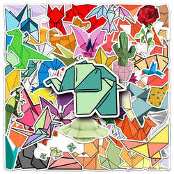 50-Piece DIY Cartoon Paper Folding Kit (ONLINE ORDER ONLY)