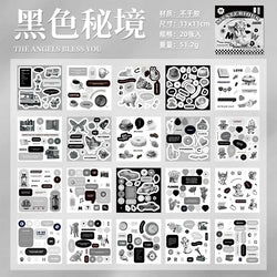 20 pcs INS Aesthetic Landscape Sticker Book DIY Journal Decoration Art Scrapbooking Supplies Material Kawaii Stationery Stickers (Online Order Only)