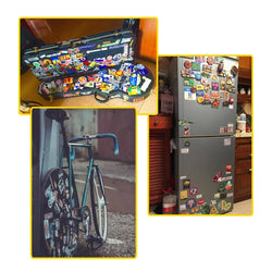120 PCS Cartoon Psychedelic Stickers for Laptop Skateboard Motorcycles Bike Cars Fridge Waterproof Trippy Stickers for Kid (ONLINE ORDER ONLY)
