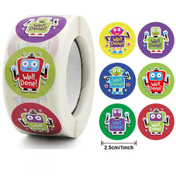 500pcs/roll 1inch Cartoon Animal Children Sticker Label Thank You Cute Toy Game Sticker DIY Gift Sealing Label Decoration 
 (ONLINE ORDER ONLY)