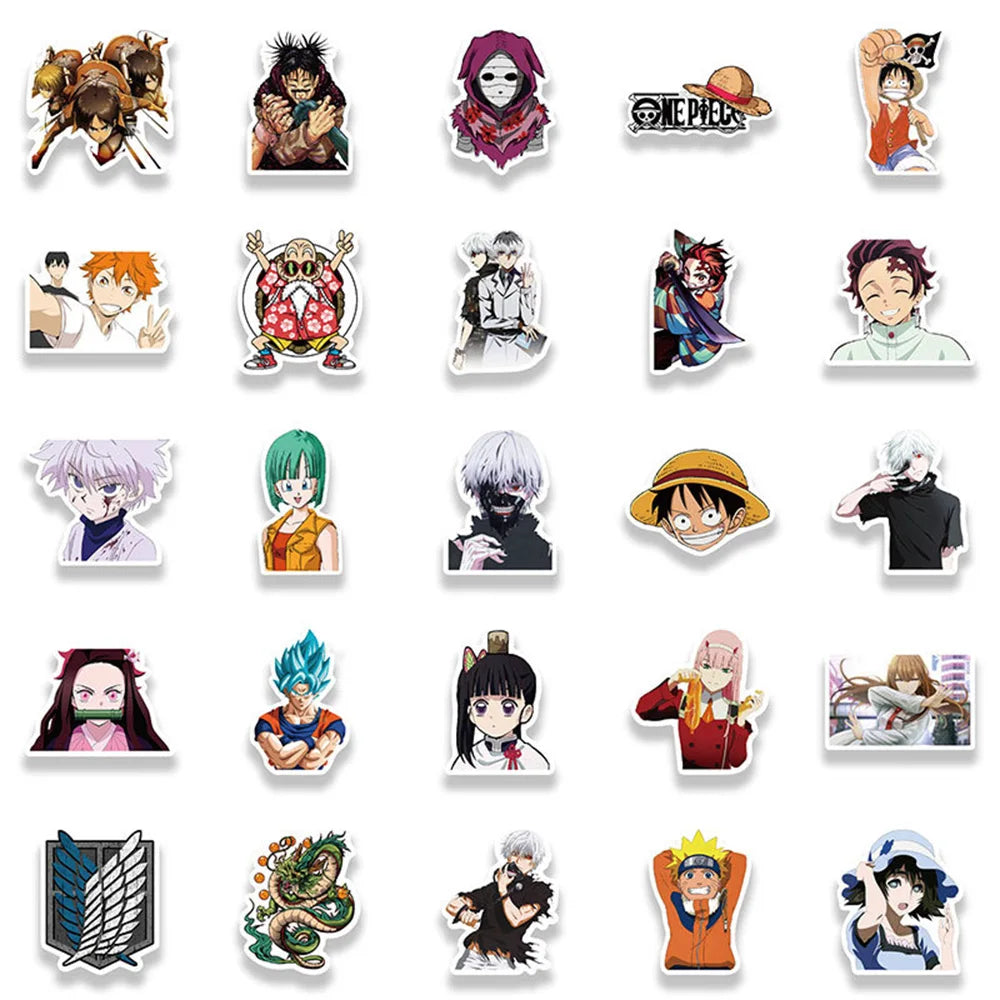 Mixed Anime Sticker Packs (ONLINE ORDER ONLY)