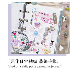 30sheets/piece Korean Ins Cute Collage Material Decorative Sticker Book Laptop Kpop Scrapbook Journal Kawaii Stickers Kids Gift (ONLINE ORDER ONLY)