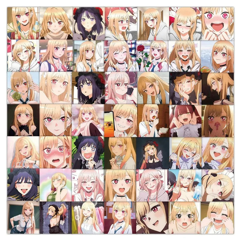 60pcs Kita-gawa Umi Stickers for Luggage, Water Cup, Phone, Laptop, Scooter, Refrigerator Decoration (ONLINE ORDER ONLY)
