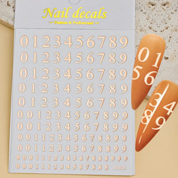 1Pc Laser Silver Gold Lines Stripe Nail Sticker Metal Strip Luxury Nails Slider Self Adhesive Slider Papers Transfer Stickers *& (Online Order Only)