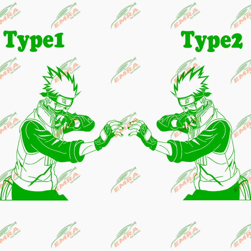 Anime Sticker For Car Sticker Decoration Window Body Hood Creative Personality Big Stickers Die Cutting PVC Vinyl Decals (ONLINE ORDER ONLY)