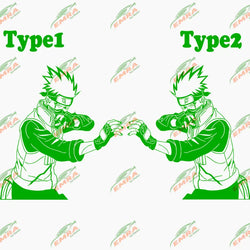 Anime Sticker For Car Sticker Decoration Window Body Hood Creative Personality Big Stickers Die Cutting PVC Vinyl Decals (ONLINE ORDER ONLY)