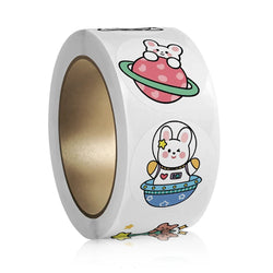 100-500pcs Children Reward Encouragement Sticker Cartoon Cute Sticker Birthday/holiday Party Gift Packaging Sealing Decor Lables (ONLINE ORDER ONLY)
