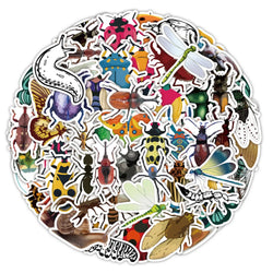 Animal Butterfly Cartoon Stickers for Phone Laptop Luggage Skateboard - 10/30/60PCS (ONLINE ORDER ONLY)