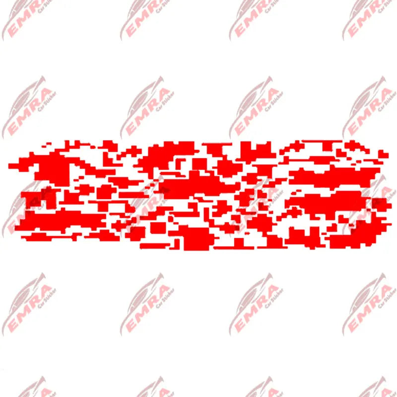 Camouflage Stickers For Car Stickers Decorative Side Full Body Vehicle Automobile Modification External Accessories Vinyl Decals (ONLINE ORDER ONLY)