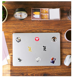 10/30/50PCS Death Note Stickers Funny Mystery Film Sticker Animation Graffiti Decoration Toy Cartoon Decals Luggage Laptop Phone (ONLINE ORDER ONLY)