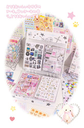 50Pcs Y2K Cute Cut Film Sticker Book for Phone Camera Luggage Journal  DIY Collage Sticker Kawaii Decoration Sticker Gift (ONLINE ORDER ONLY)