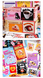 30pcs/lot Sweet Pictorial Series Scrapbooking Stickers Korean ins Hand Account Journal Collage Deco Material Stationery Sticker (ONLINE ORDER ONLY)