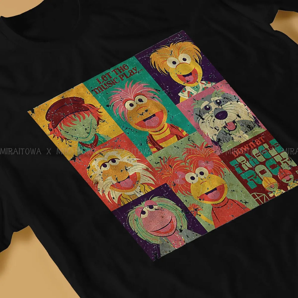 Fraggle Rock T-Shirt - Distressed Cast (ONLINE ORDER ONLY)