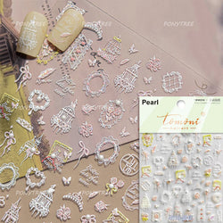 Bowknot Ribbon Butterfly Jelly Shiny Sparkling Delicate Charming Bow Tie 5D Nail Art Decorations Stickers DIY Manicure Decals (ONLINE ORDER ONLY)
