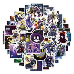 55pcs Murder Drones Anime Stickers for Laptop, Phone, Scooter, Suitcase, Water Bottle, Refrigerator, Stationery (ONLINE ORDER ONLY)