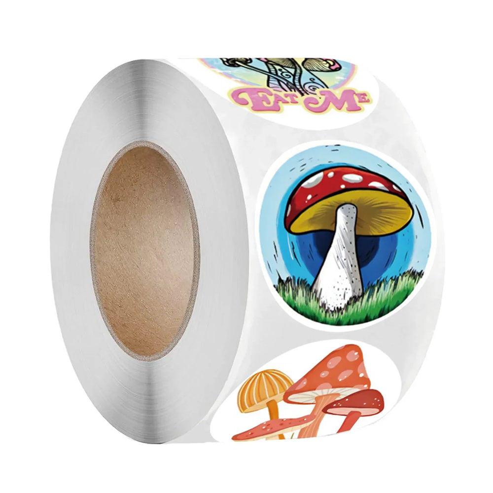 100-500pcs Summer Cartoon Handcrafted Decorative Gift Box with Self-adhesive Stickers for Sealing Stationery stickers (Online Order Only)