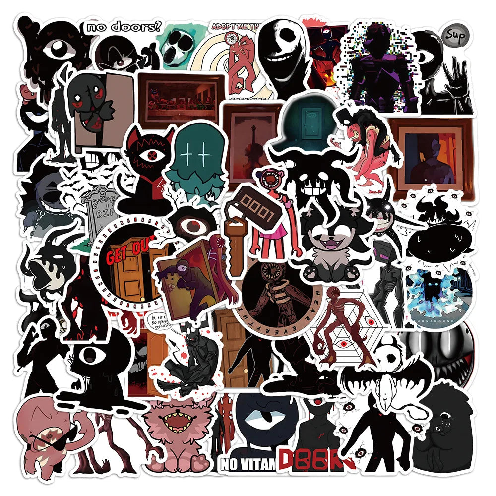 Anime Graffiti Sticker Pack: Waterproof Decorative Stickers for Luggage, Notebook, Phone, Laptop (10/30/50pcs) (Online Order Only)