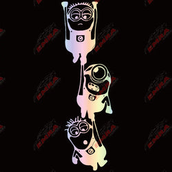 Anime Car Stickers External Accessories For Door Donnet Fashion Stickers Creative Sport PVC Vinyl Decals (ONLINE ORDER ONLY)