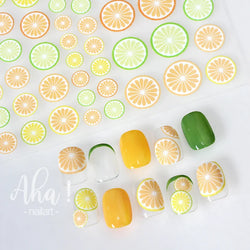 Japanese Style Little Daisy 3D Nail Stickers Summer White Florals Petals Flowers Back Glue Decals Cute Five Petals Manicure Tips (ONLINE ORDER ONLY)